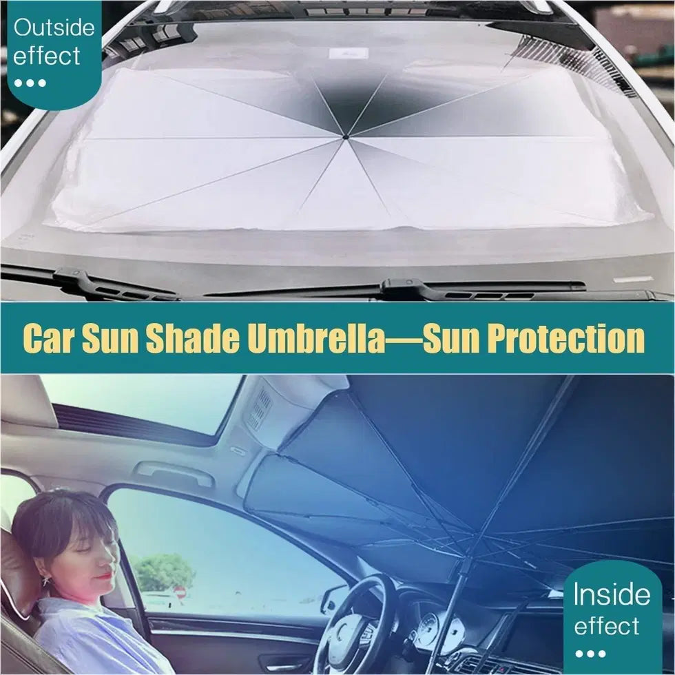 Car Sun Shade Umbrella For Sun and Heat Protection
